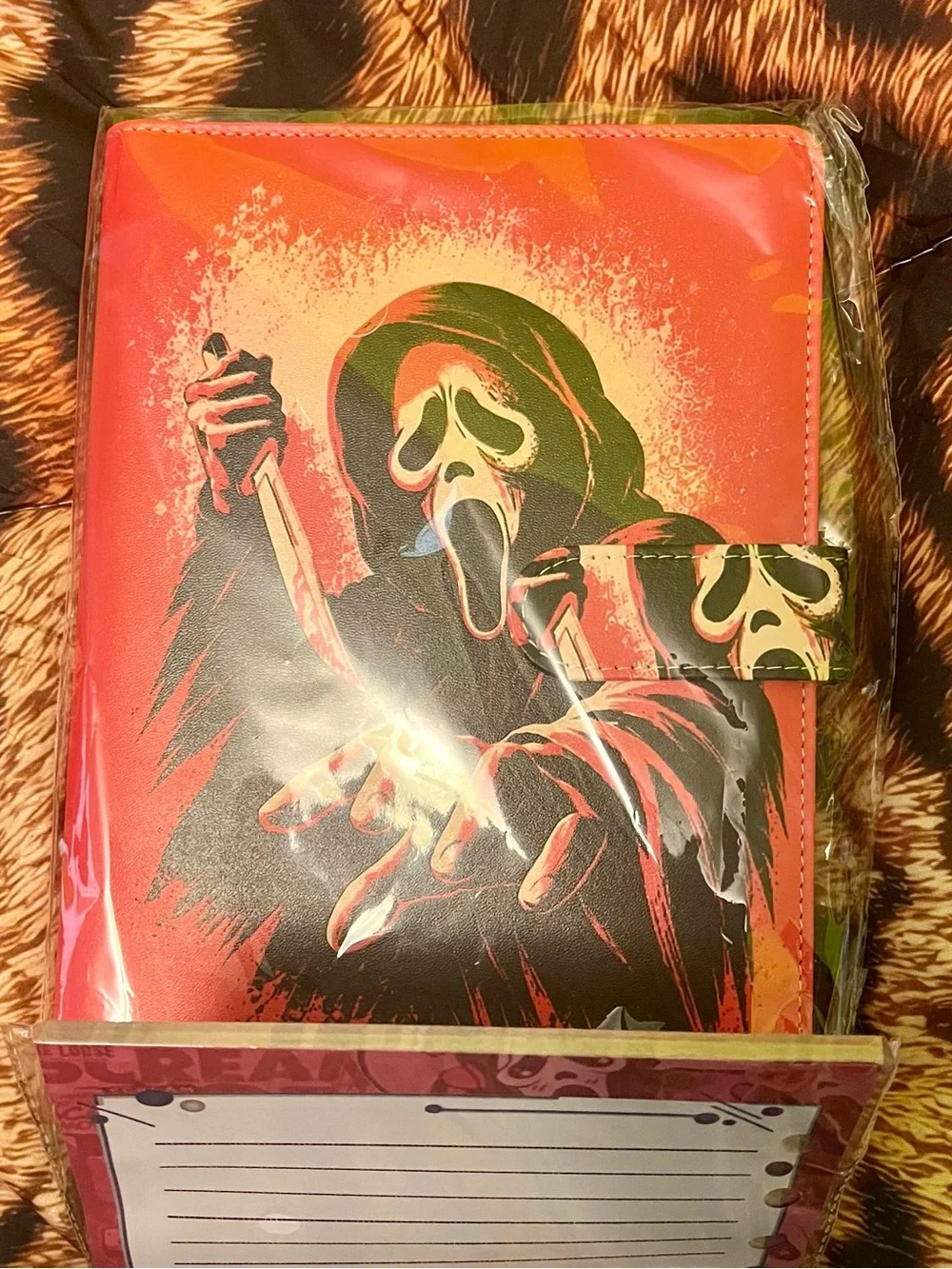 New Ghostface Binder and Paper Set 9x7